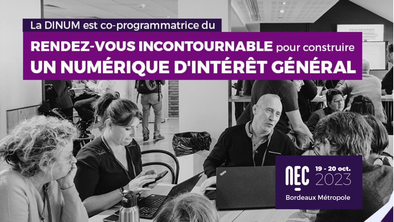 Digital in Common(s) 2023: Direktorat Digital Antarkementerian, mitra acara, akan mempresentasikan, di Bordeaux, dari tanggal 18 hingga 20 Oktober, karyanya mengenai kepentingan umum dan teknologi digital untuk kepentingan umum