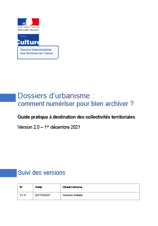 Télécharger le Guide d’évaluation - Dossiers d’urbanisme : comment numériser pour bien archiver ? (pdf, 560 ko)