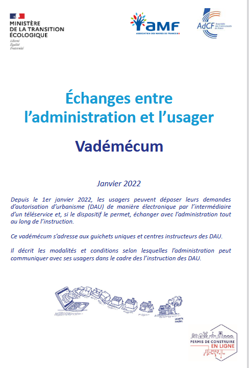 Télécharger le Vademecum sur les échanges entre l’administration et l’usager (pdf, 1,2 Mo)